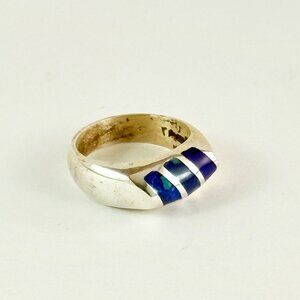 Large Sterling Silver Gemstone Ring